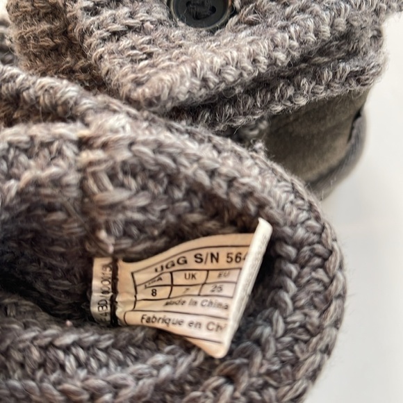 Ugg grey knitted boots - Picture 4 of 7